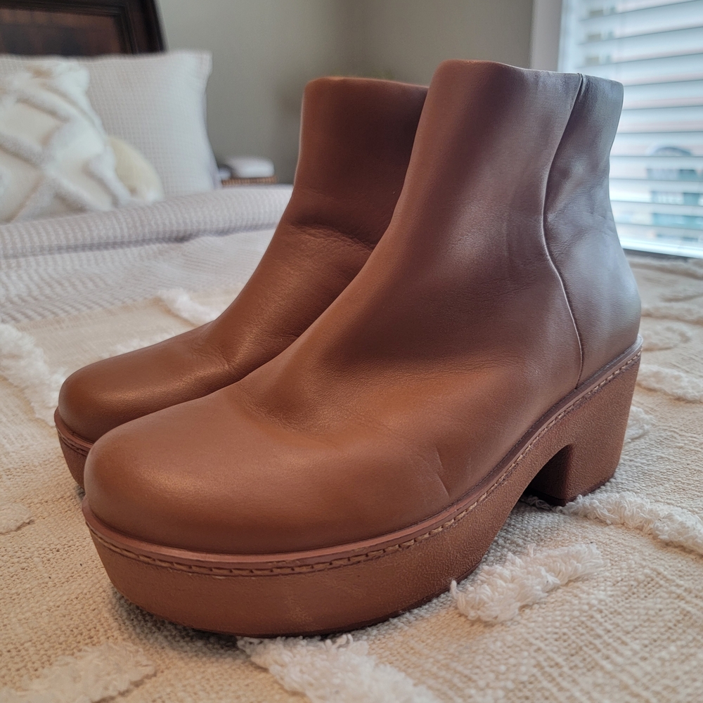 Fitflops Leather Ankle Boot
